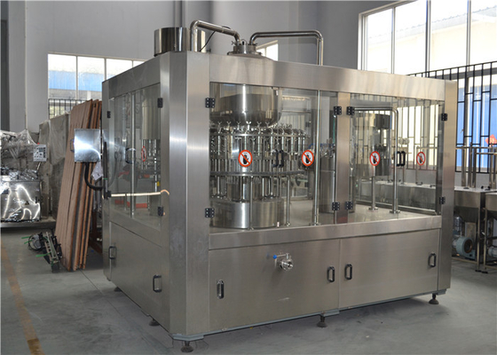 Orange Juice Machine Liquid Juice Filling Machine For Glass Bottle / PET Bottle