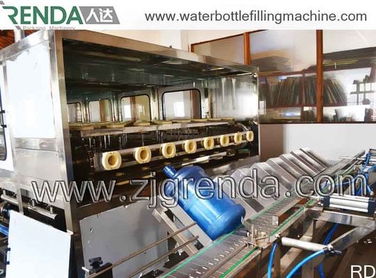 1200BPH Automatic Water Barrel Filling Machine / 5 Gallon Filling Machinery Mineral Water PC