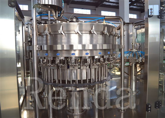 Carbonated Drink Filling Machine , Coca Cola Filling Machine For Gas Juice Water