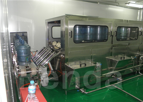 Electric Bottle Barrel  Filling Machine 3 Heads 450BPH 18.9L Water Filler Machine