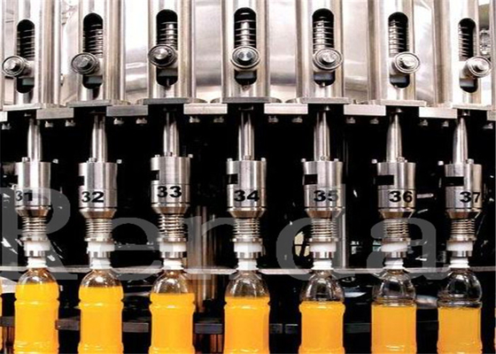 Small Scale Bottle Juice Filling Machine 4000 BPH 1.5KW 380V Beverage Filling Machine