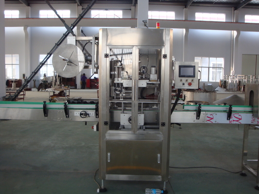 Shrink Sleeve Cutting Automatic Sticker Labeling Machine PVC|PET|OPS Steam Electric Tunnel 10000BPH