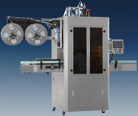 Shrink Sleeve Cutting Automatic Sticker Labeling Machine PVC|PET|OPS Steam Electric Tunnel 10000BPH