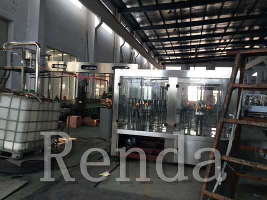380V Automatic Water Bottle Filling Machine / Wrapping Machine For Liquid Packing
