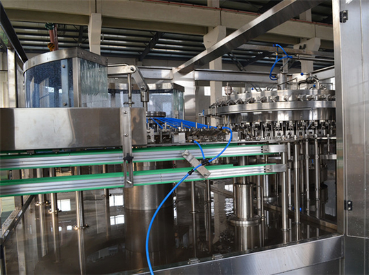Liquid Water Bottle Packing Machine / Gas Carbonated  Drink Filling Machine Aseptic Filling Equipment